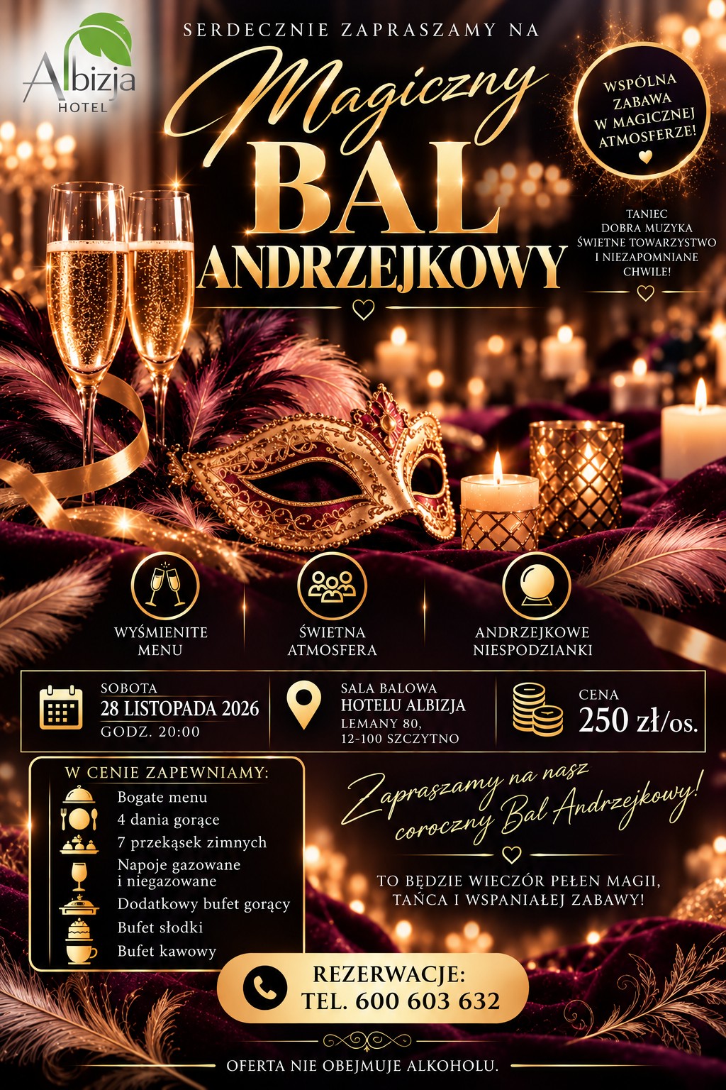 Bal Andrzejkowy 2026